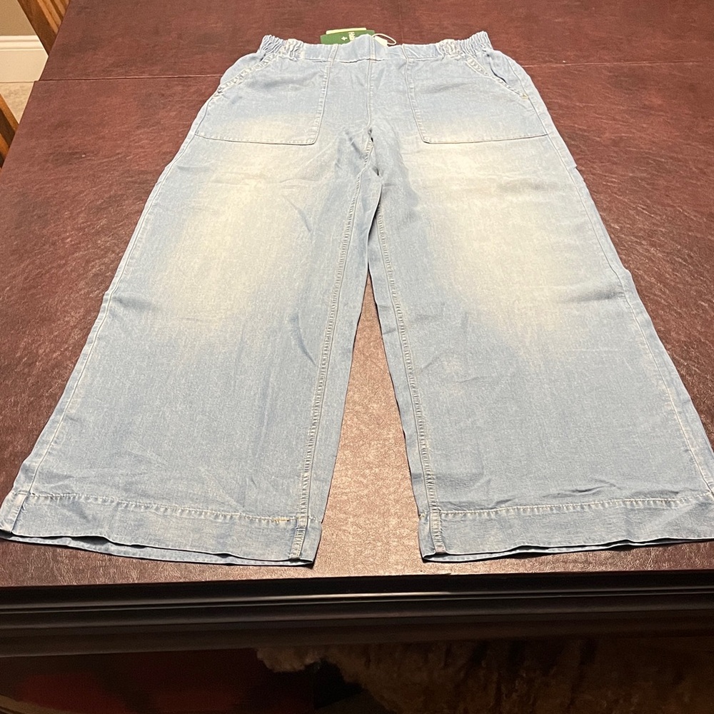 HALARA Light Blue wide leg Jeans